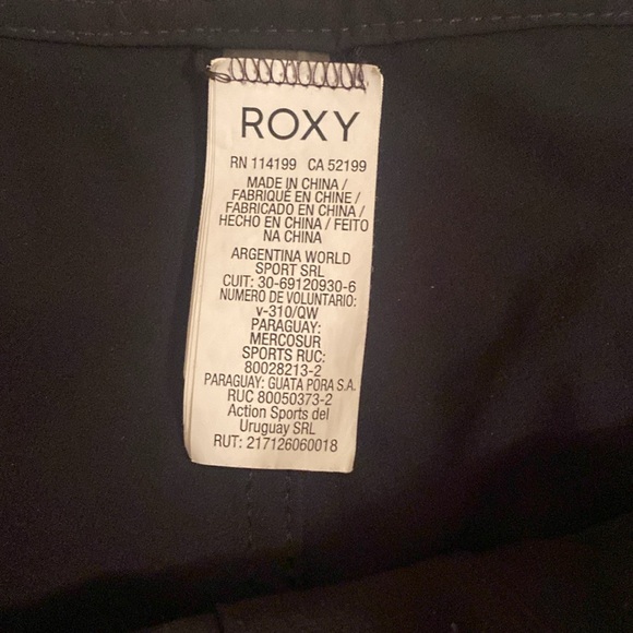 Roxy Board Shorts Surf Swim Bottoms Trunks 7” To Dye 70s 90s Low Rise - Picture 3 of 4